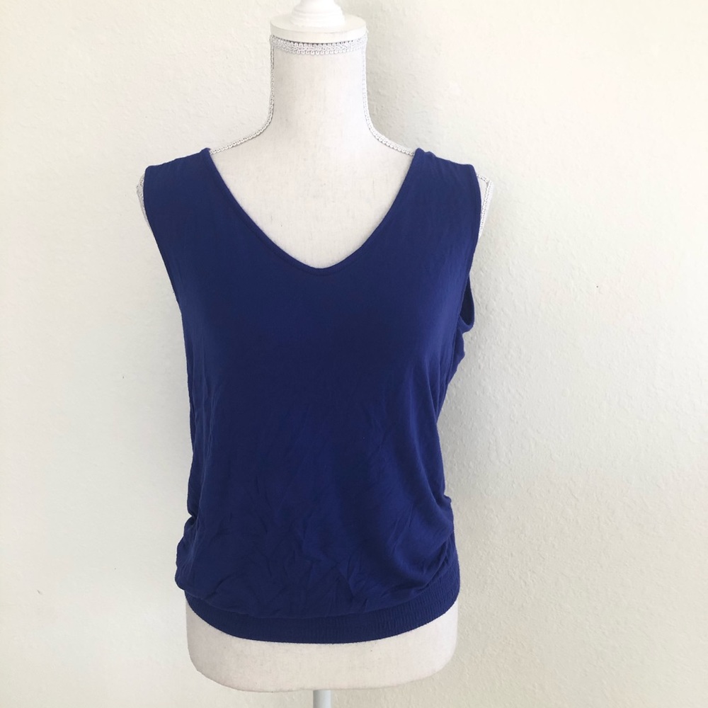 Guess by Marciano Royal Blue Sleeveless To…